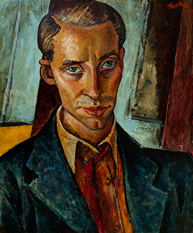 albert tucker self portrait